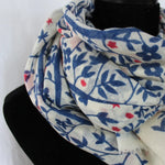 winter wool silk blend scarves