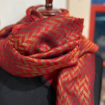 Zari Line Wool Scarf