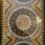 australian aboriginal art made with dots