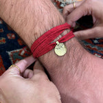 Send some love with a MAYIL wristwrap style Rakhi bracelet. Unqiue and universal gift for someone special