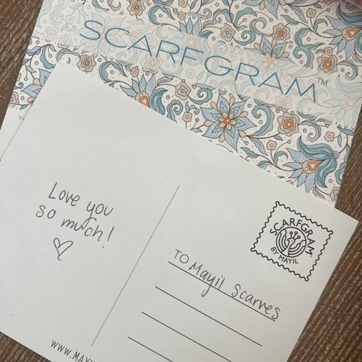 mail a scarf as a scarfgram