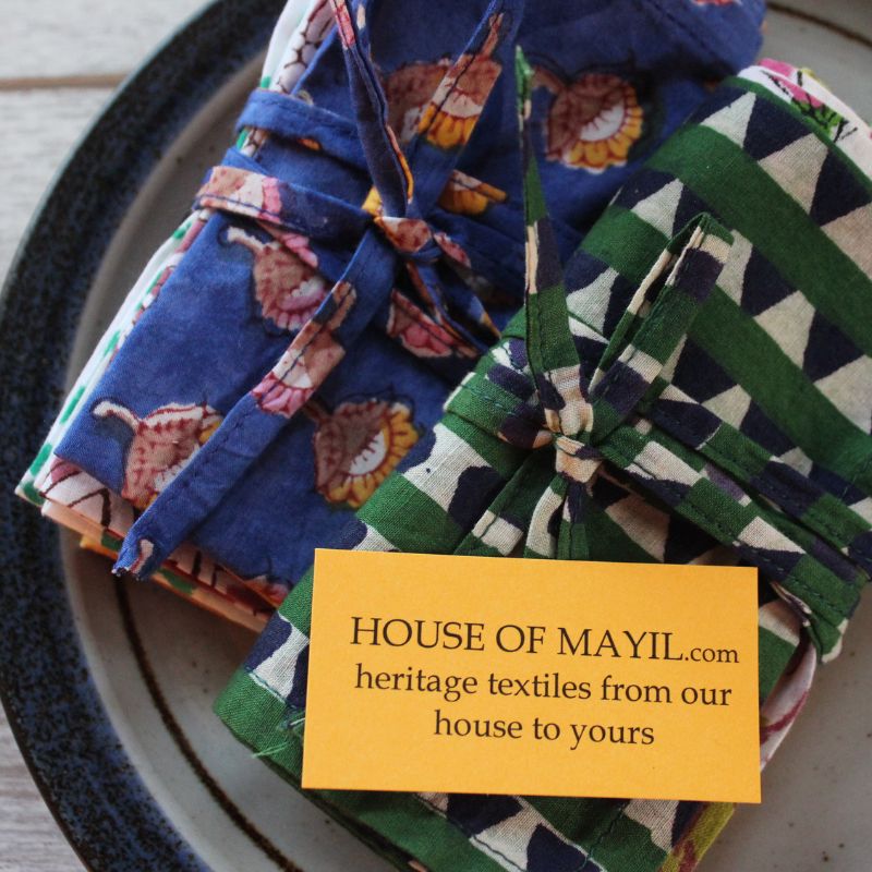 chutney and cocktail napkins