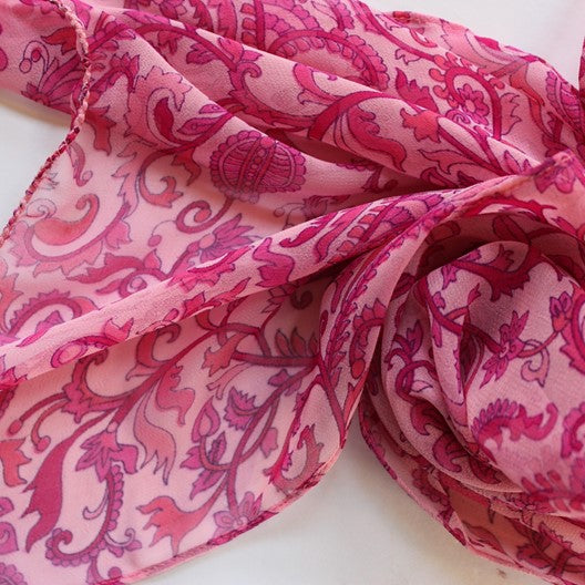 lovely pink magenta scarf