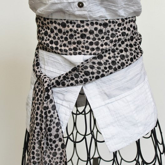 narrow chiffon scarf 