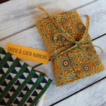 cheese and cocktail napkins