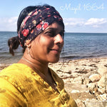 use a Mayil scarf as a headband