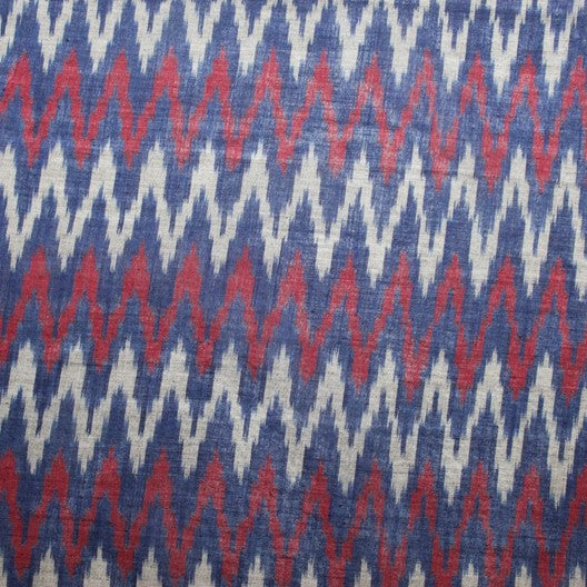 blue pochampally mini square scarf