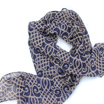kolam chiffon scarf